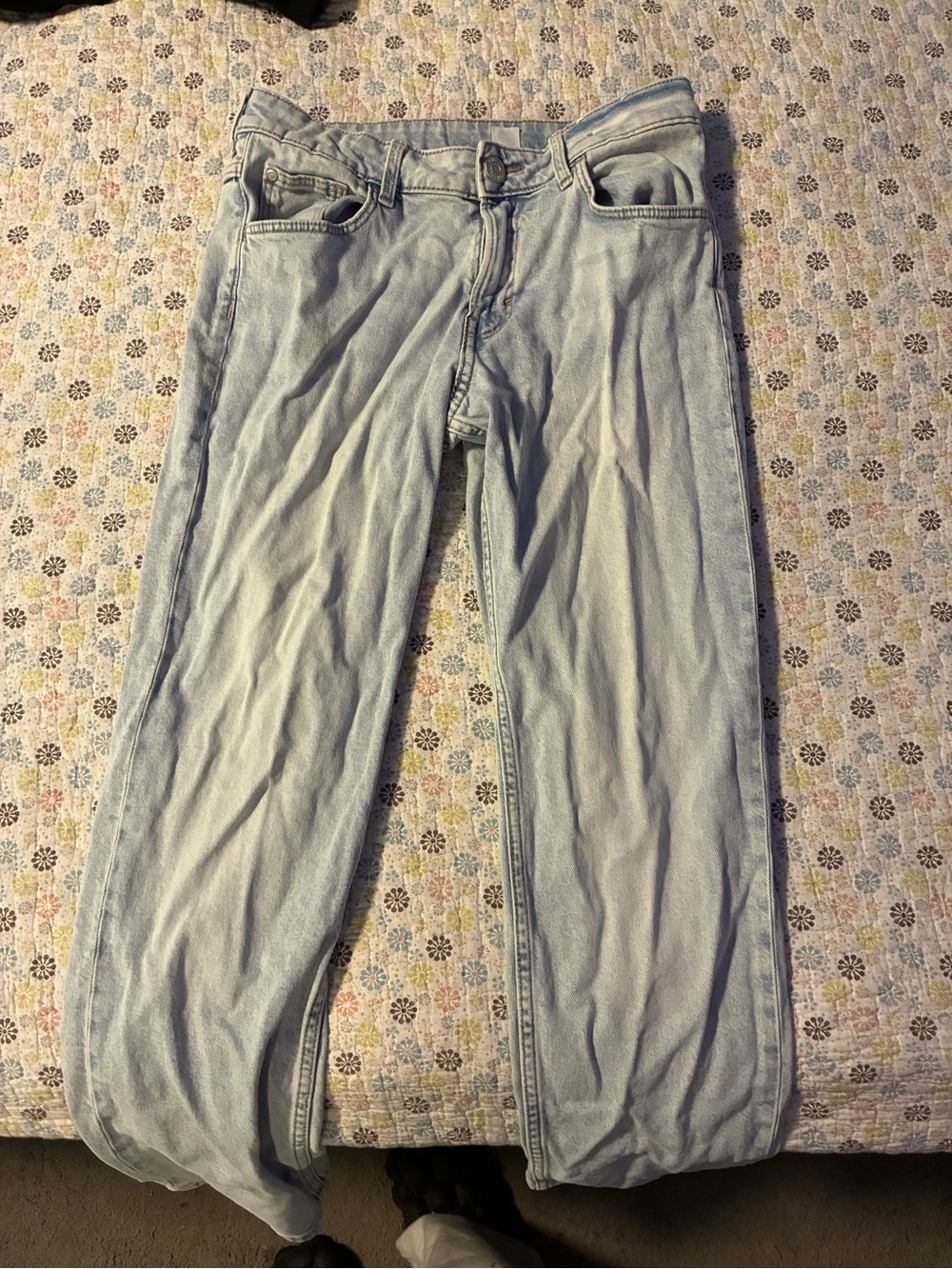 Light Blue womens Jeans - Classic Straight Fit